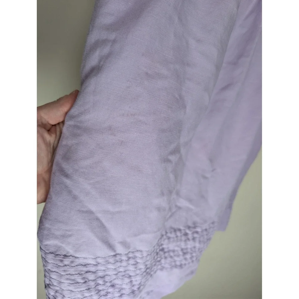 Vintage Gymboree Rainbow Tag Floral Linen Dress Girls XL 5-6‎ Lilac cottagecore